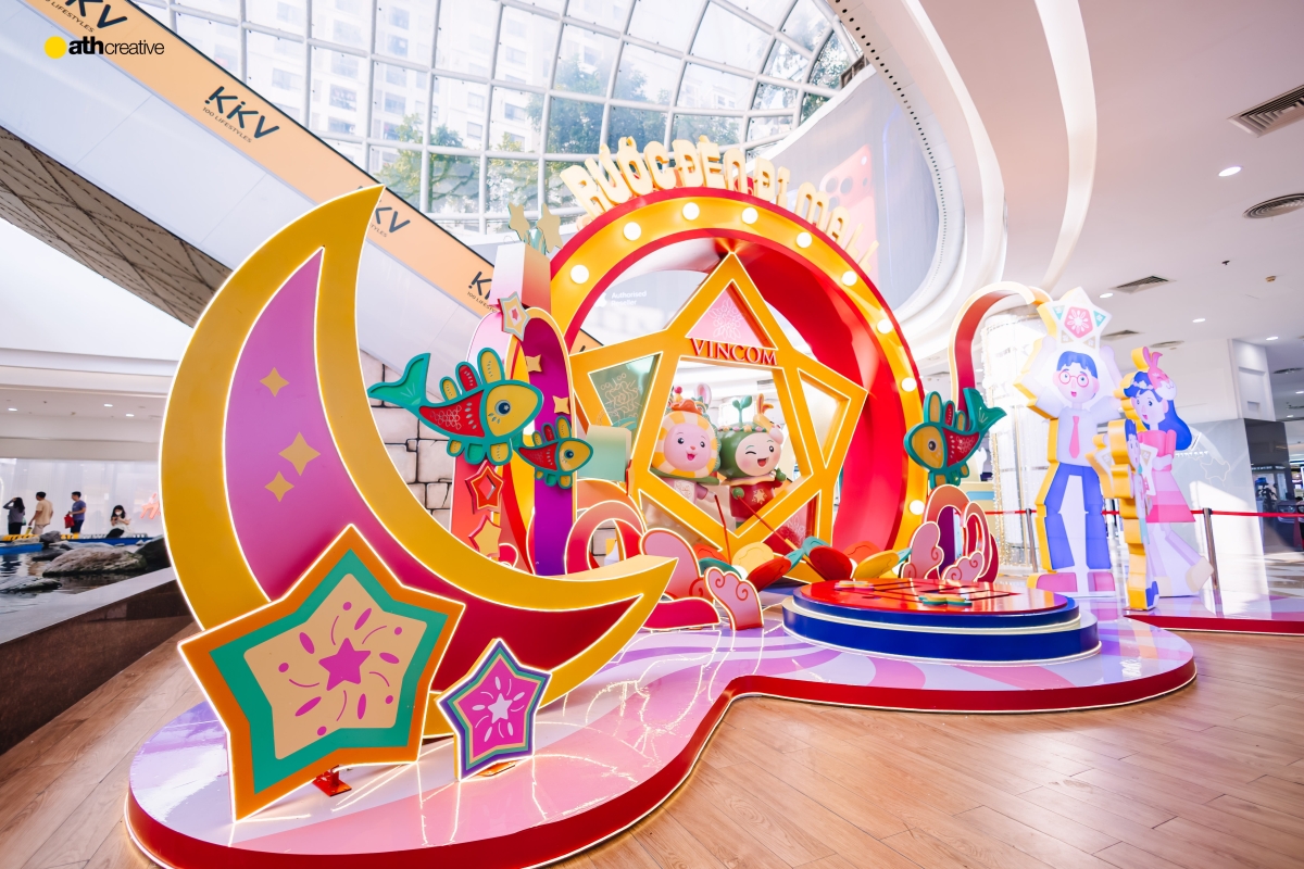 DECOR TRUNG THU 2025 VINCOM TIMES CITY