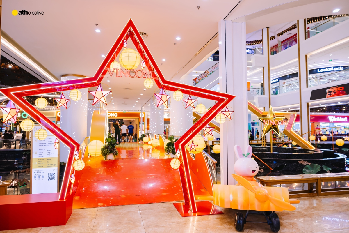 DECOR TRUNG THU 2025 VINCOM SMART CITY