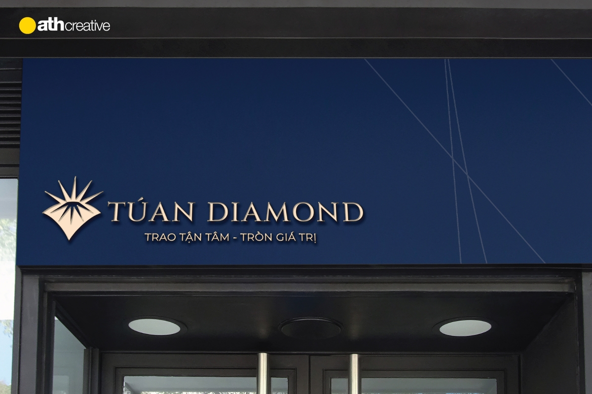THIẾT KẾ BỘ NHẬN DIỆN THƯƠNG HIỆU TÚ AN DIAMOND