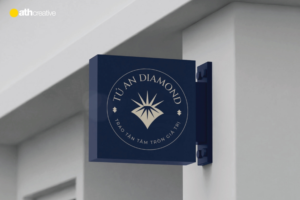 THIẾT KẾ BỘ NHẬN DIỆN THƯƠNG HIỆU TÚ AN DIAMOND