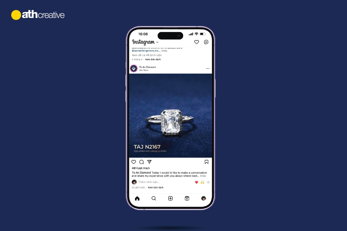 THIẾT KẾ BỘ NHẬN DIỆN THƯƠNG HIỆU TÚ AN DIAMOND
