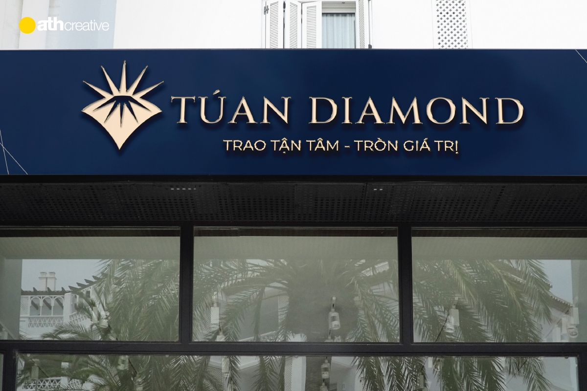 THIẾT KẾ BỘ NHẬN DIỆN THƯƠNG HIỆU TÚ AN DIAMOND