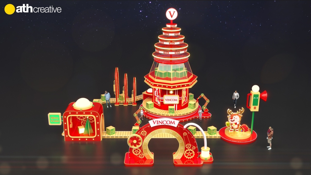 DECOR NOEL 2023 VINCOM SMART CITY