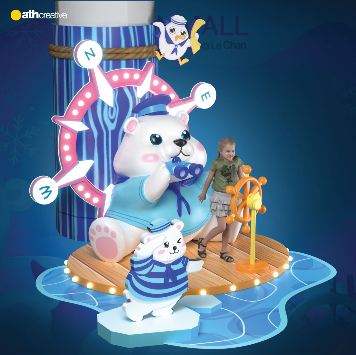 DECOR HÈ 2024 AEON MALL HẢI PHÒNG LÊ CHÂN