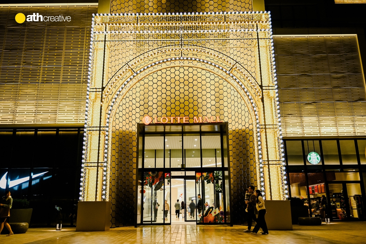 THI CÔNG DECOR NOEL 2023 LOTTE MALL TÂY HỒ