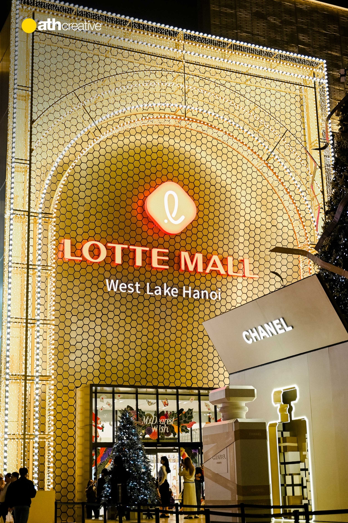 THI CÔNG DECOR NOEL 2023 LOTTE MALL TÂY HỒ