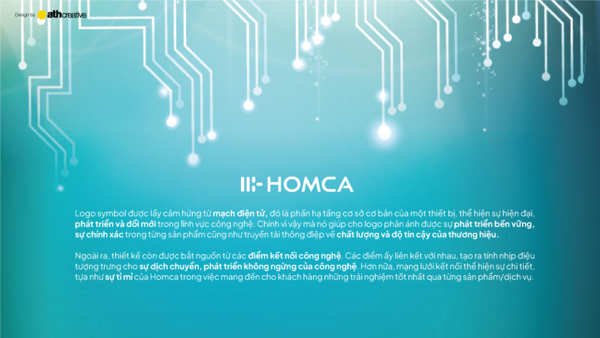 THIẾT KẾ BỘ NHẬN DIỆN THƯƠNG HIỆU HOMCA