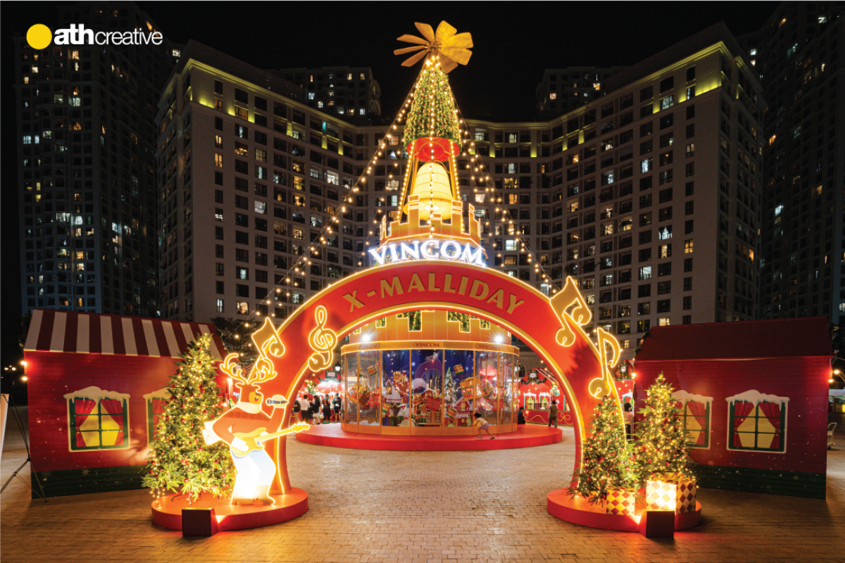 DECOR GIÁNG SINH 2024 VINCOM ROYAL CITY