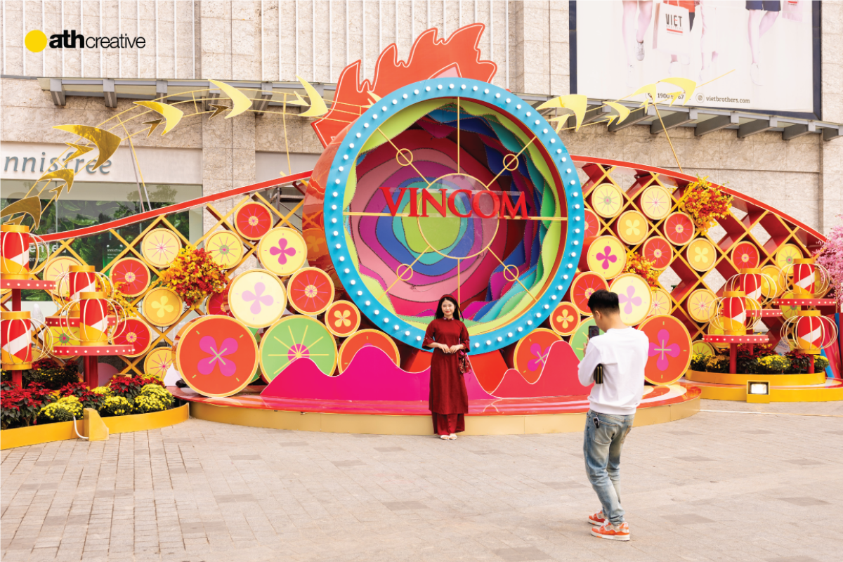 DECOR TẾT 2025 VINCOM SMART CITY