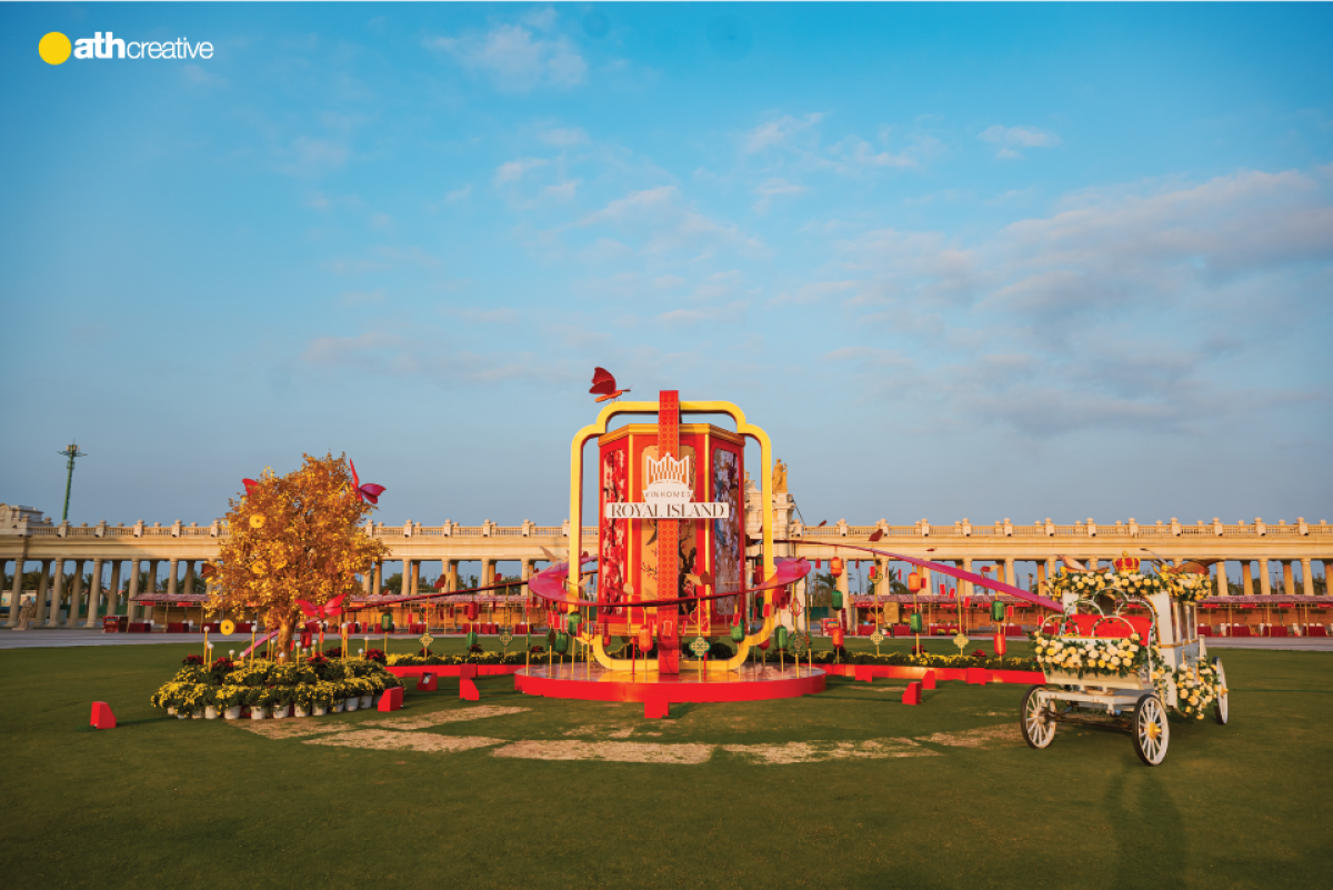 DECOR TẾT 2025 VINHOMES ROYAL ISLAND