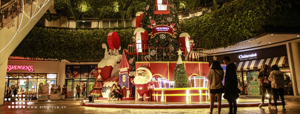 DECOR NOEL AEON MALL LONG BIÊN 2019