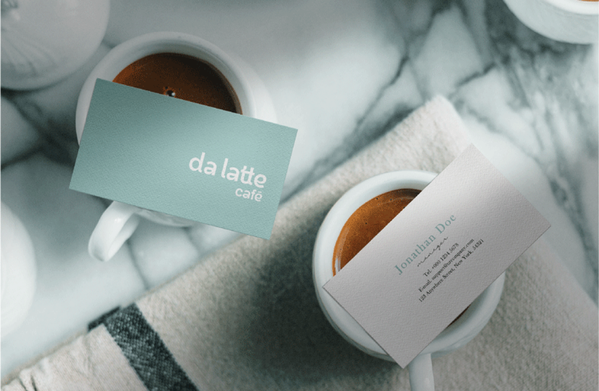 THIẾT KẾ BỘ NHẬN DIỆN THƯƠNG HIỆU DA LATTE CAFE’