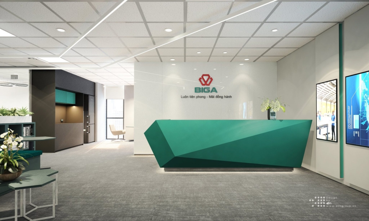 VĂN PHÒNG BIGA - ĐIỂM NHẤN TỪ NHỮNG KHỐI ĐÈN PANEL