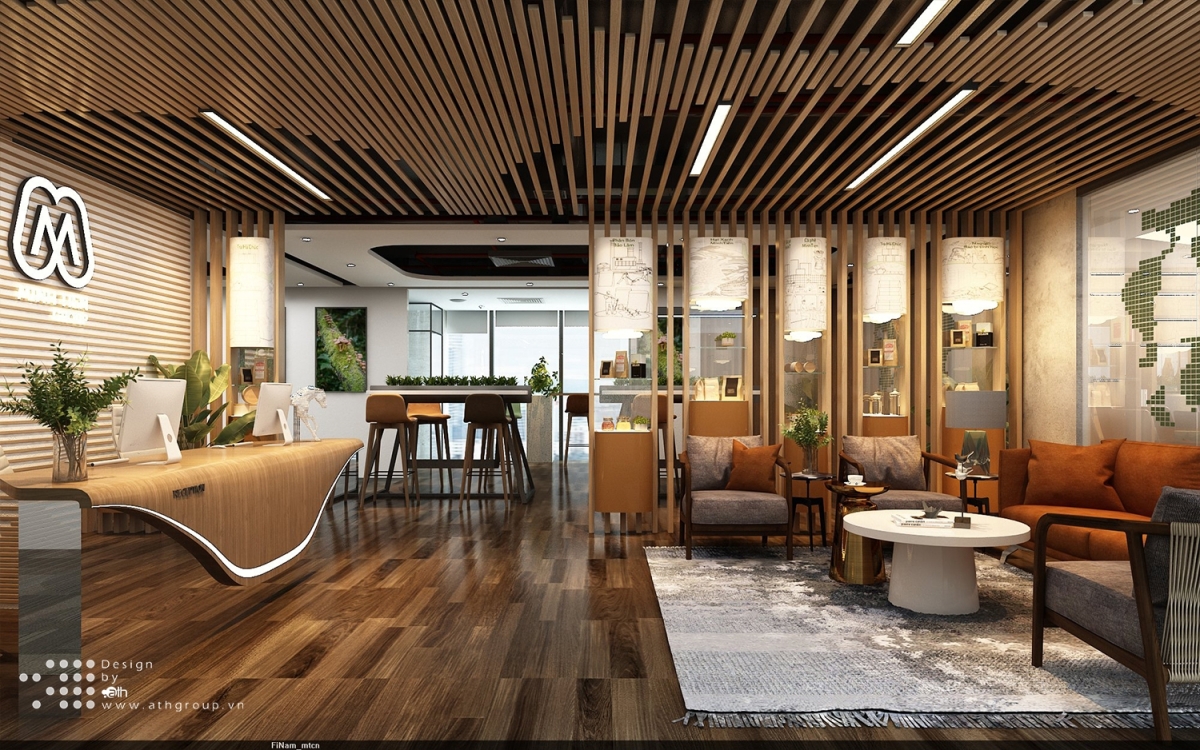 PHONG CÁCH MỞ TRONG THIẾT KẾ NỘI THẤT VĂN PHÒNG BẢO LÂM