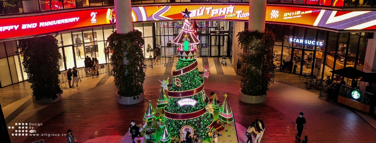 DECOR NOEL AEON MALL HÀ ĐÔNG 2021