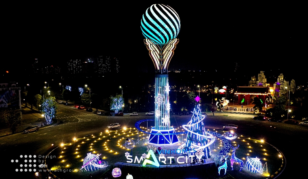 DECOR GIÁNG SINH VINHOMES SMART CITY 2021