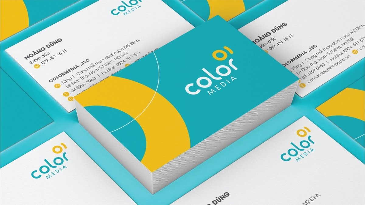 THIẾT KẾ BỘ NHẬN DIỆN COLOR MEDIA