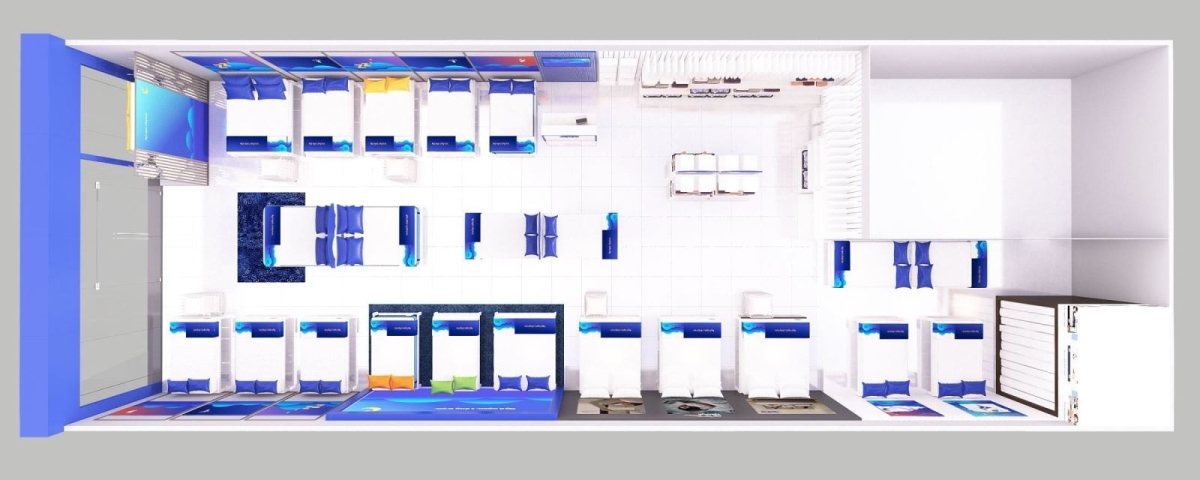 TRẢI NGHIỆM “GIẤC NGỦ VÀNG” TRONG SHOWROOM VUA NỆM