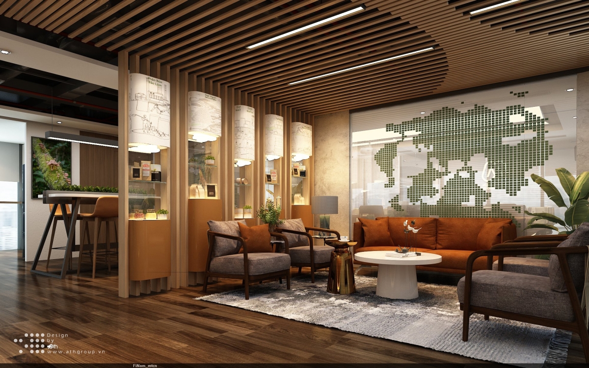 PHONG CÁCH MỞ TRONG THIẾT KẾ NỘI THẤT VĂN PHÒNG BẢO LÂM