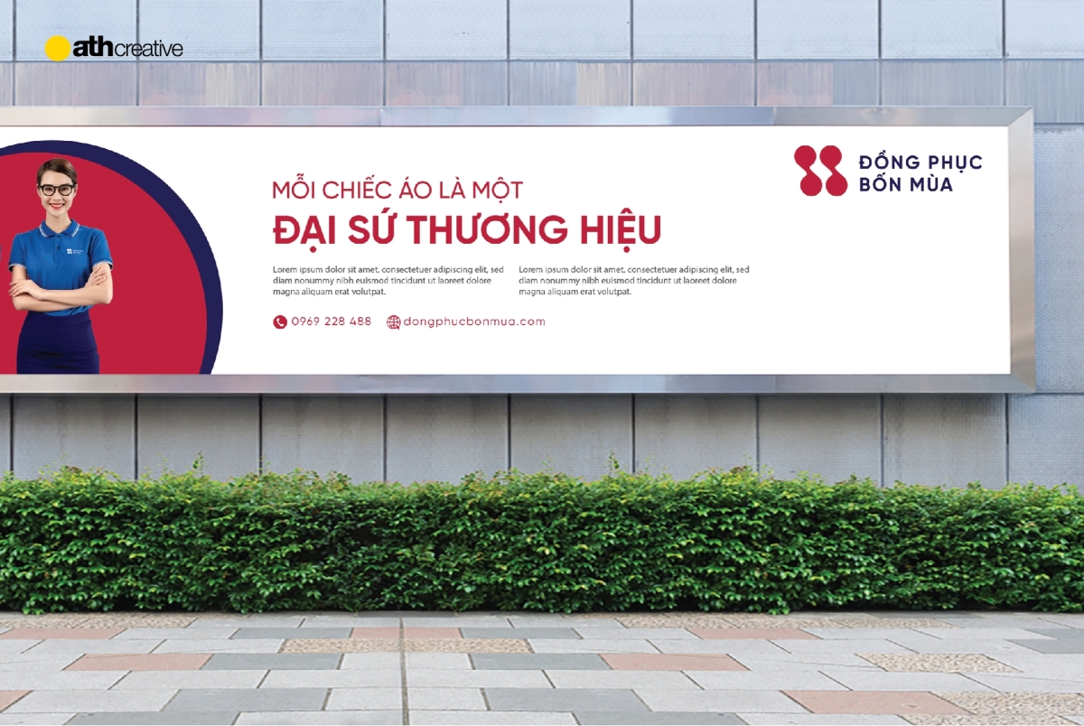 THIẾT KẾ BỘ NHẬN DIỆN ĐỒNG PHỤC BỐN MÙA