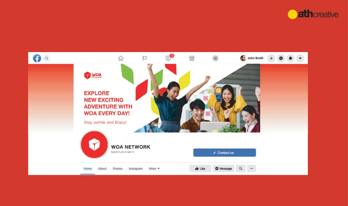 THIẾT KẾ BỘ NHẬN DIỆN WOA NETWORK
