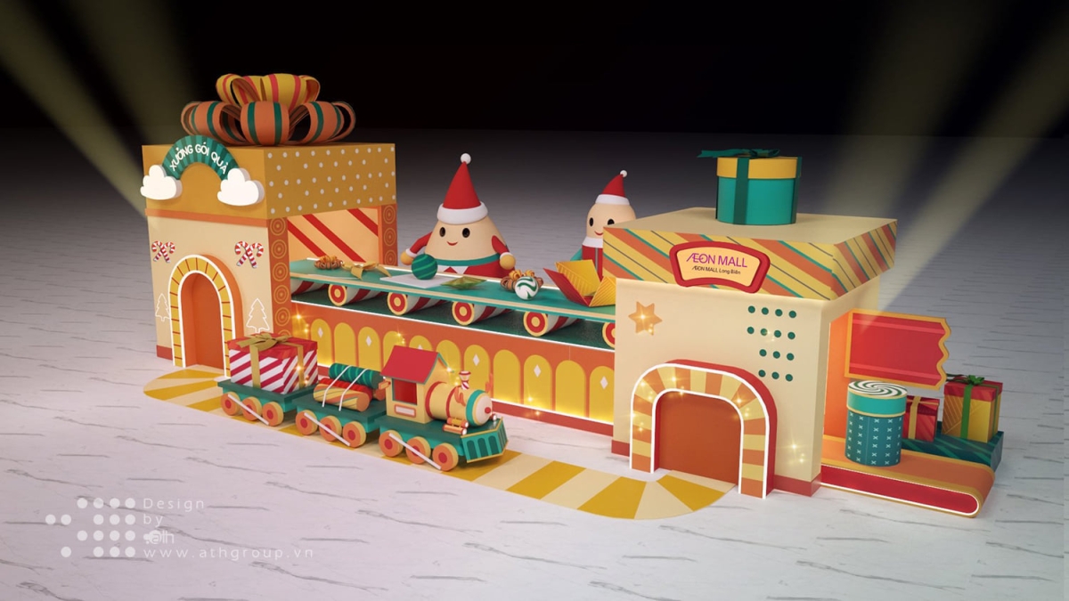 DECOR NOEL AEON MALL LONG BIÊN 2020