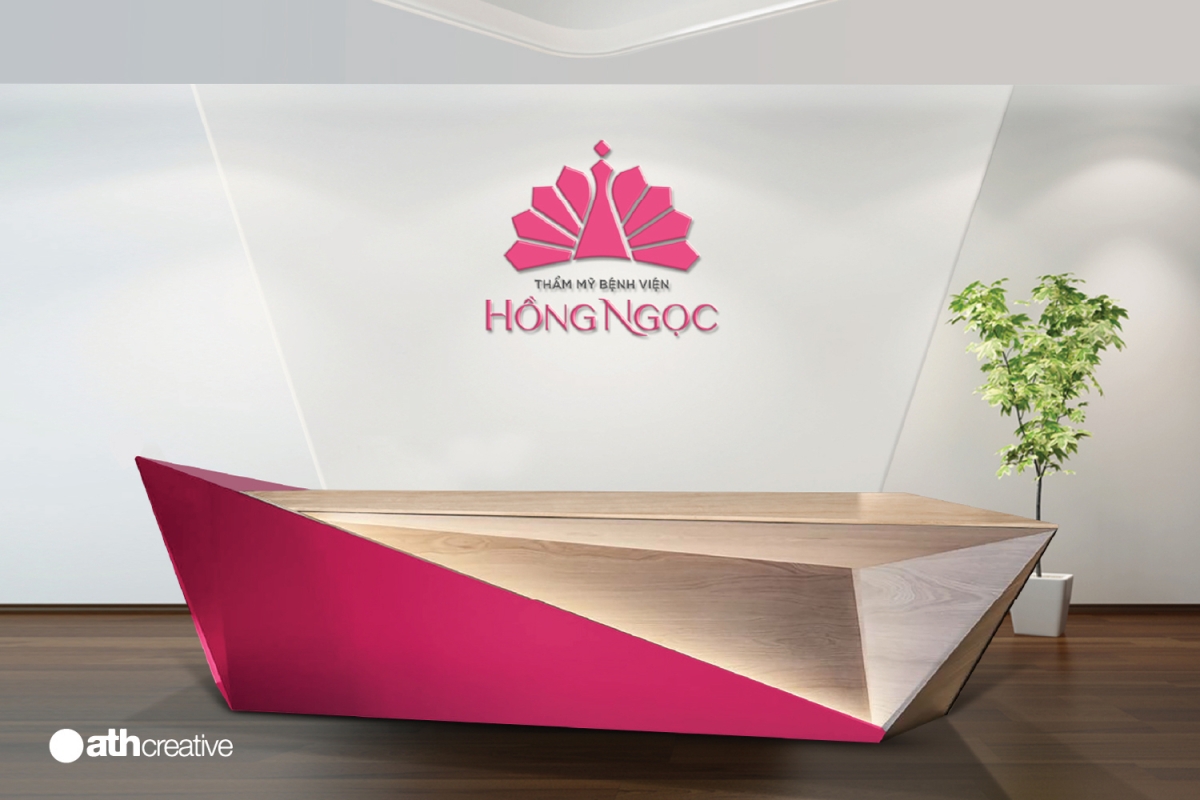 THIẾT KẾ BỘ NHẬN DIỆN THẨM MỸ VIỆN HỒNG NGỌC