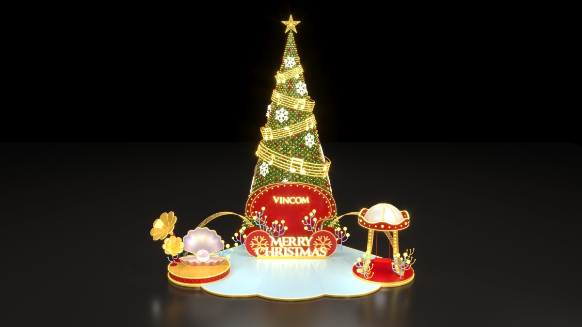 DECOR NOEL VINCOM OCEAN PARK 2022