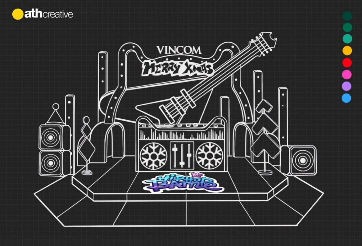 DECOR GIÁNG SINH VINCOM TRẦN DUY HƯNG 2022