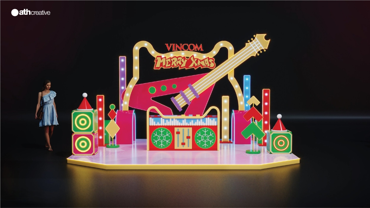 DECOR GIÁNG SINH VINCOM TRẦN DUY HƯNG 2022