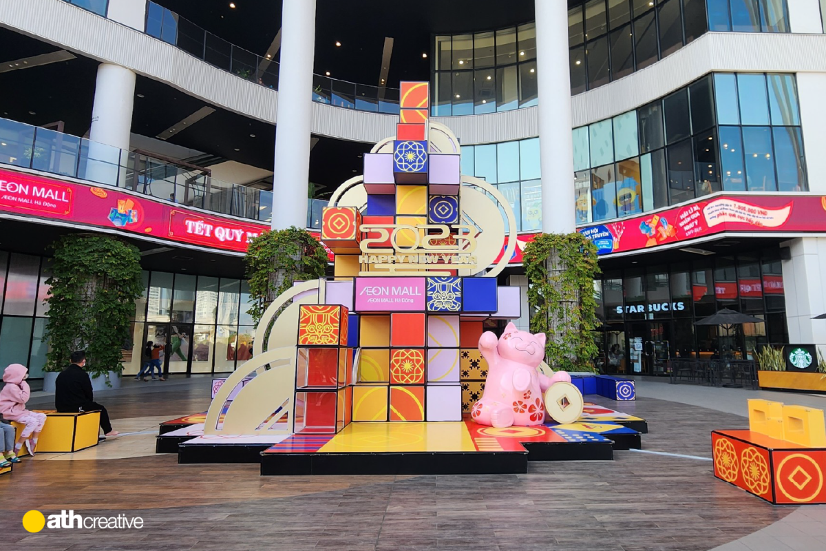 DECOR TẾT 2023 AEON MALL HÀ ĐÔNG