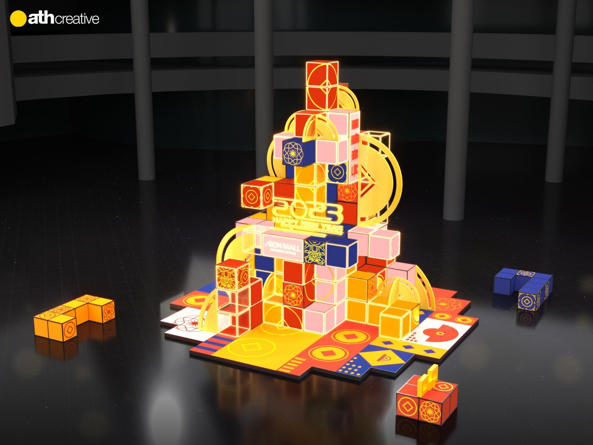 DECOR TẾT 2023 AEON MALL HÀ ĐÔNG