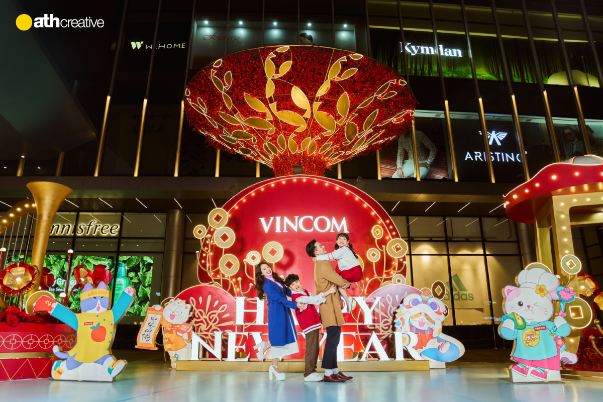 DECOR TẾT VINCOM 2023