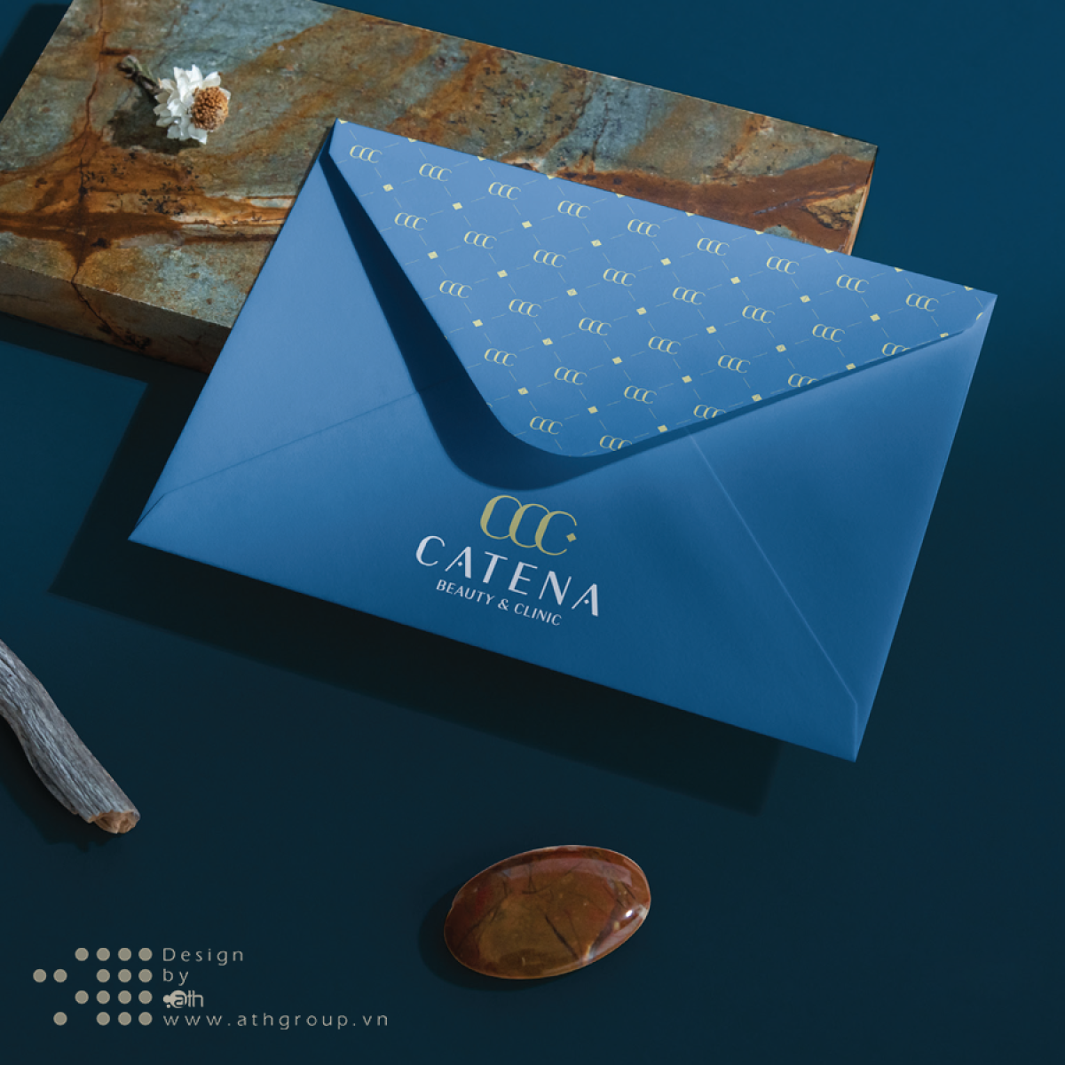 THIẾT KẾ LOGO THƯƠNG HIỆU CATENA BEAUTY & CLINNIC