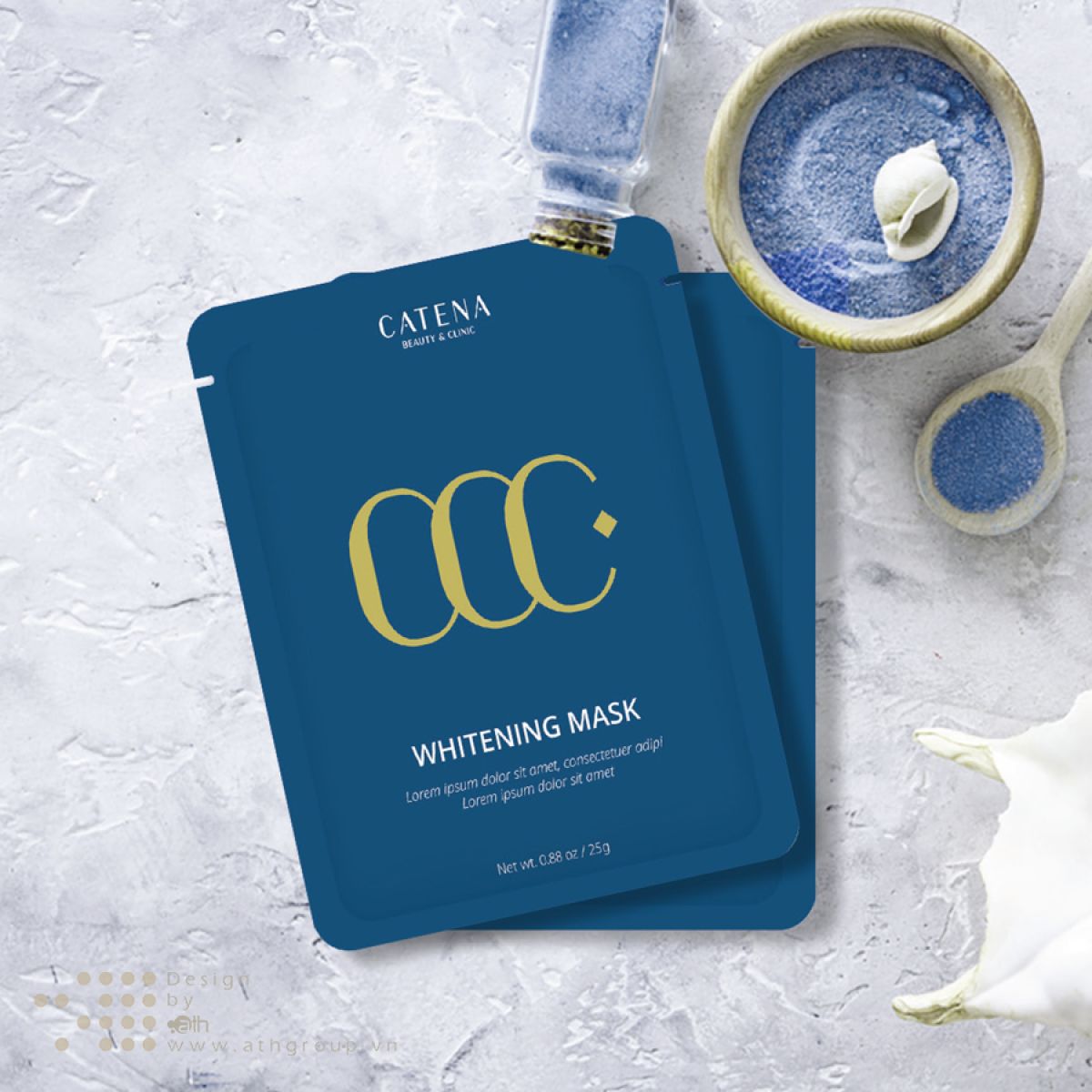 THIẾT KẾ LOGO THƯƠNG HIỆU CATENA BEAUTY & CLINNIC