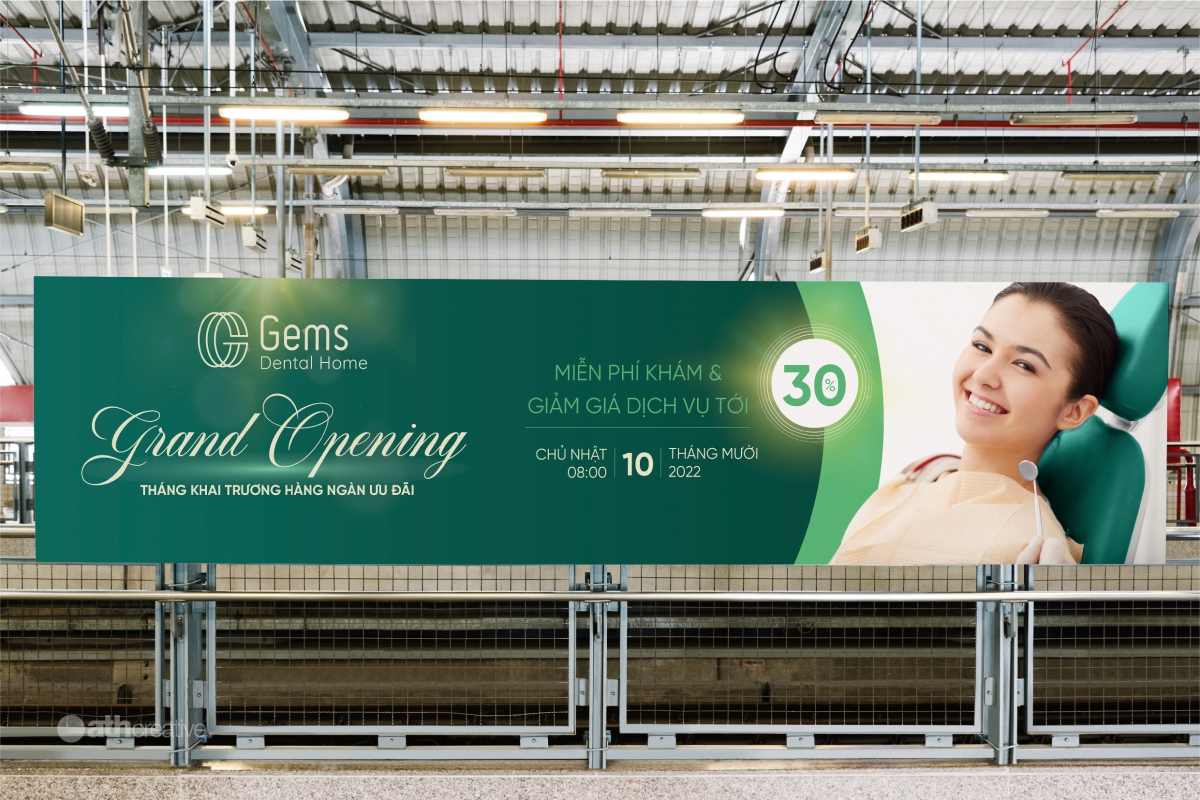 BỘ NHẬN DIỆN THƯƠNG HIỆU GEMS DENTAL HOME