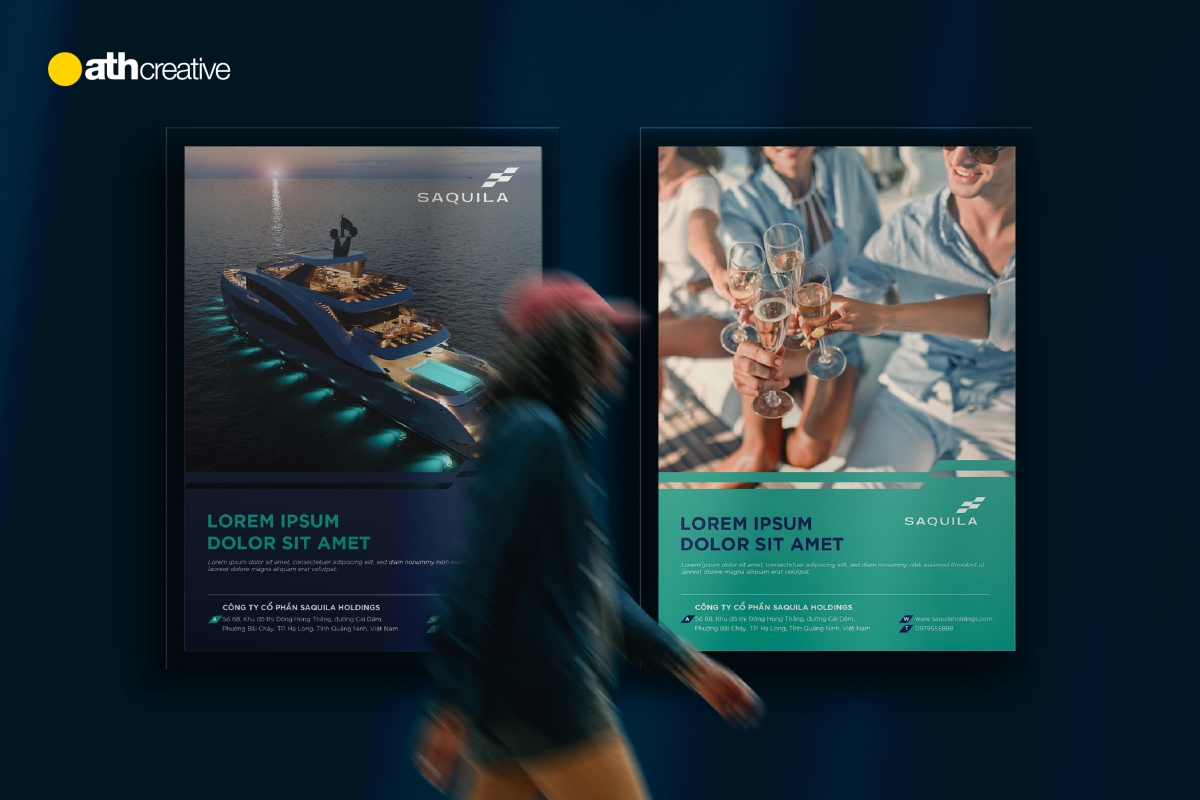 THIẾT LẾ LOGO THƯƠNG HIỆU SAQUILA