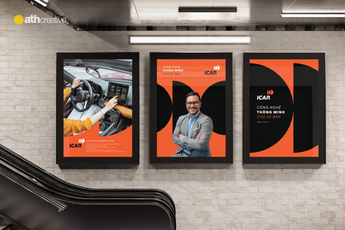 THIẾT KẾ LOGO THƯƠNG HIỆU ICAR