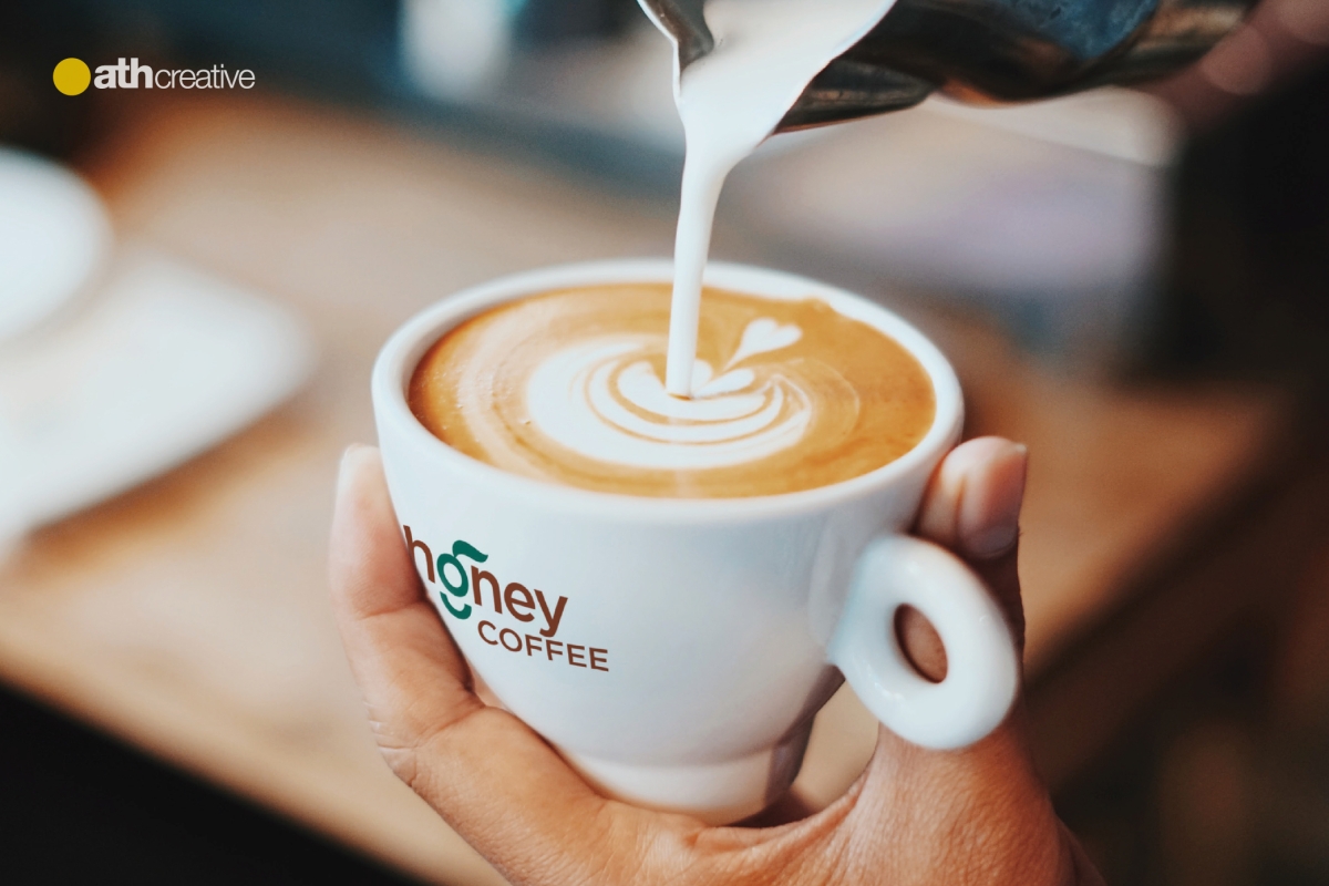 THIẾT KẾ BỘ NHẬN DIỆN THƯƠNG HIỆU HONEY COFFEE