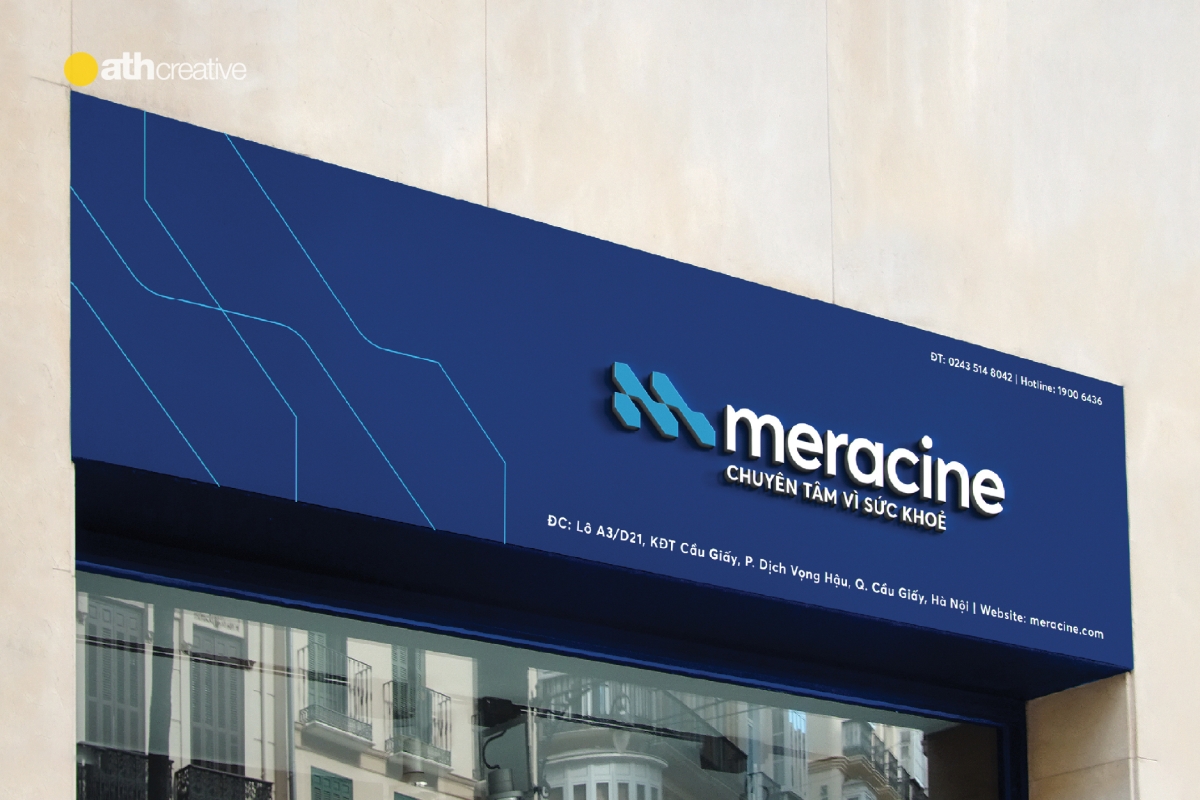 THIẾT KẾ BỘ NHẬN DIỆN THƯƠNG HIỆU MERACINE