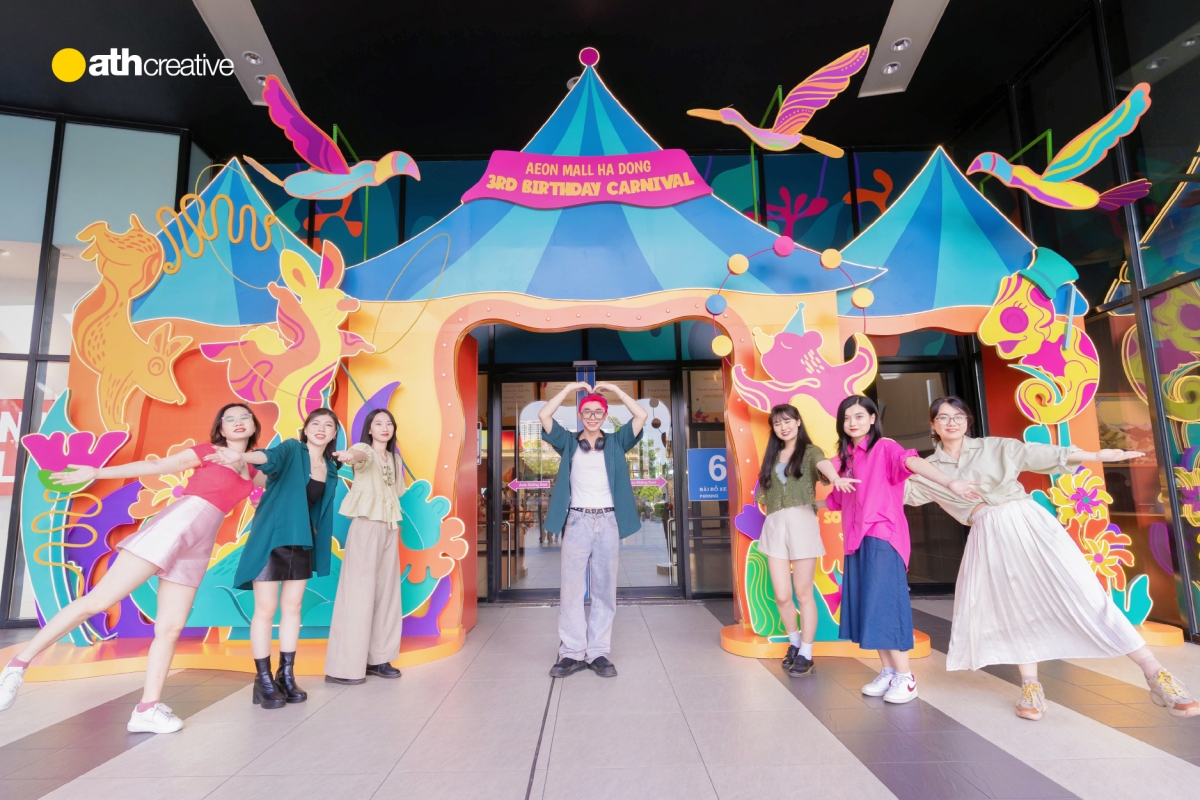 DECOR SỰ KIỆN HÈ AEON MALL HÀ ĐÔNG 2023