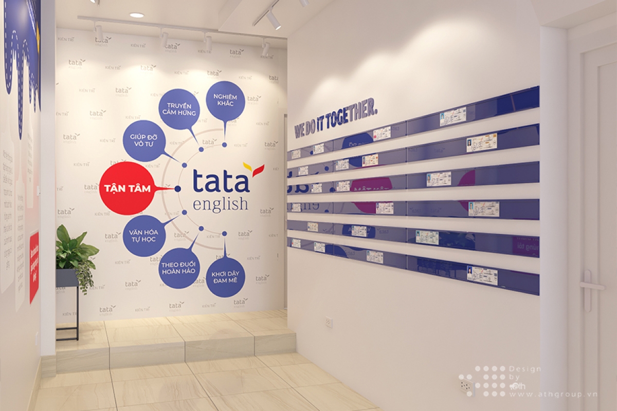 THIẾT KẾ VÀ THI CÔNG NỘI THẤT TATA ENGLISH