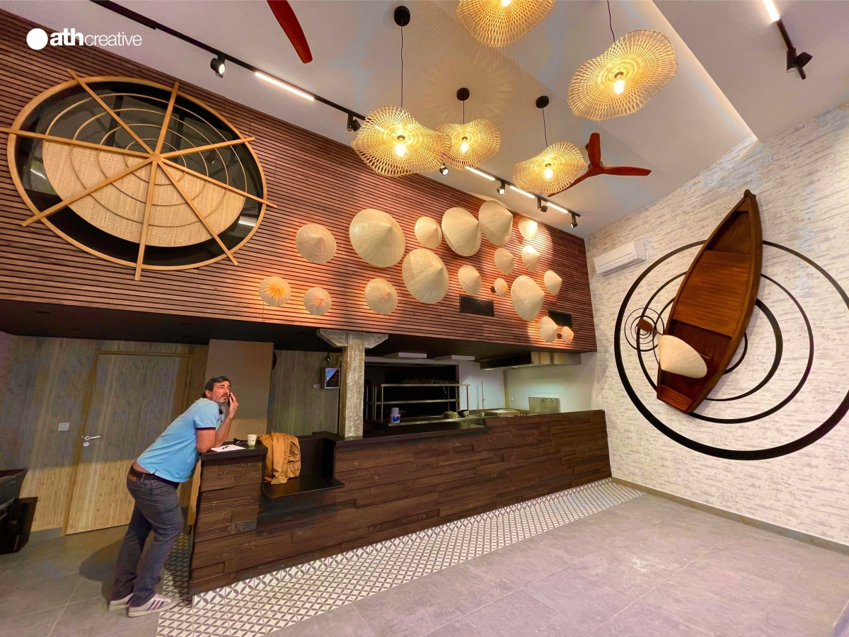 THIẾT KẾ NỘI THẤT NHÀ HÀNG OBOBUN