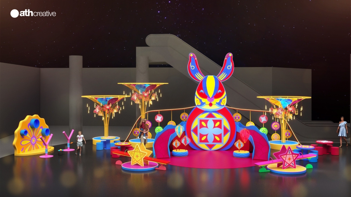 DECOR TRUNG THU 2023 VINCOM SMART CITY