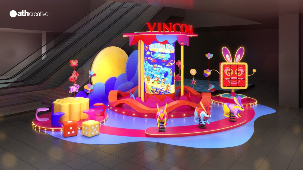 DECOR TRUNG THU 2023 VINCOM TIMES CITY