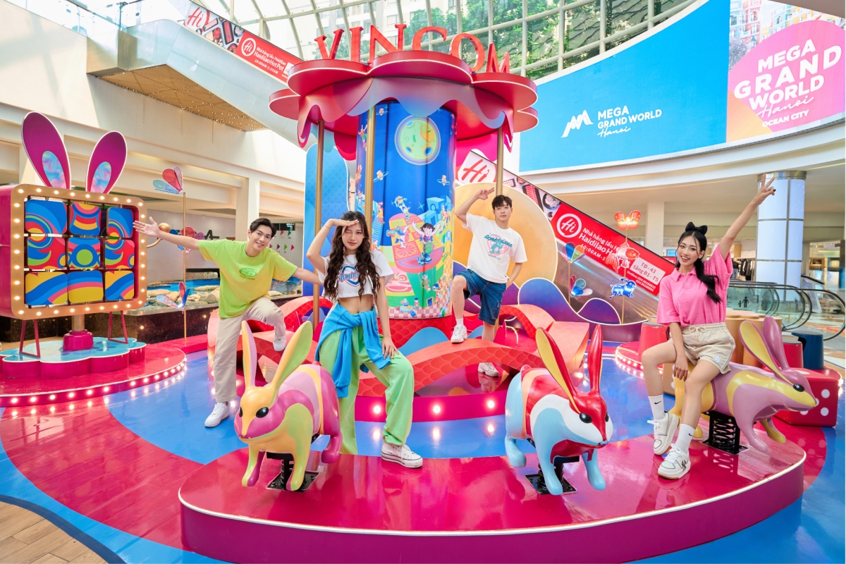 DECOR TRUNG THU 2023 VINCOM TIMES CITY
