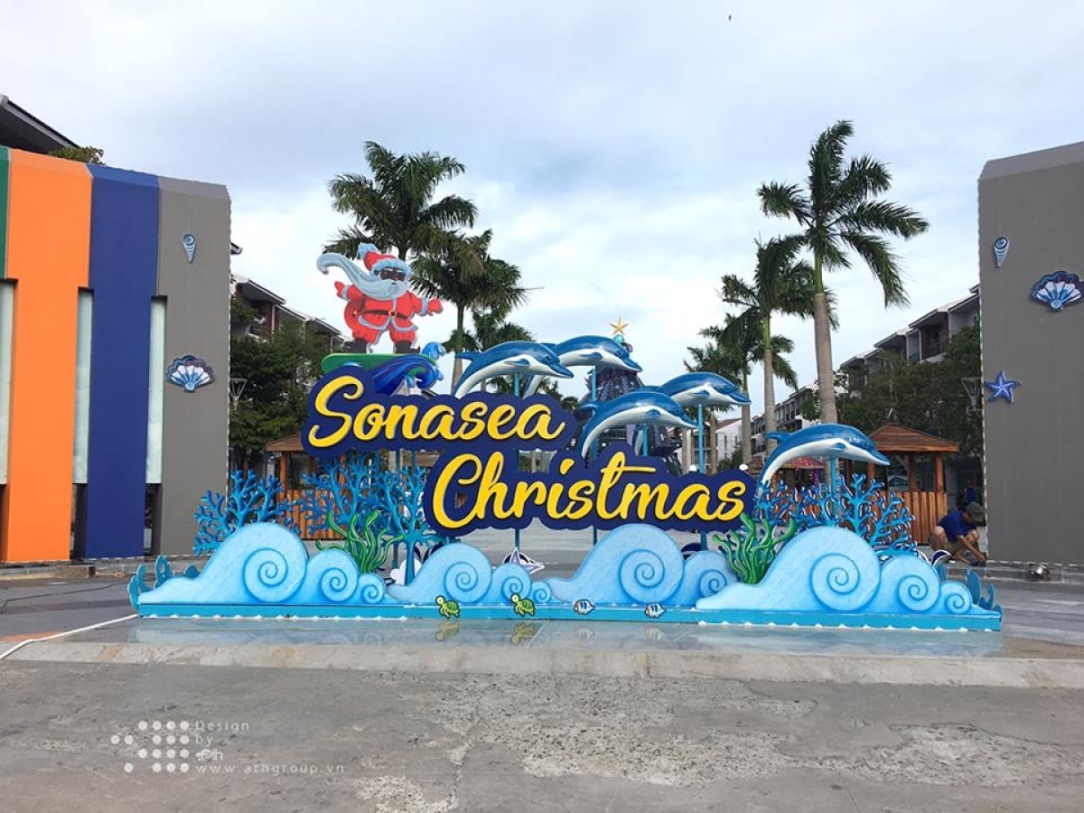 DECOR GIÁNG SINH SONASEA PHÚ QUỐC 2017