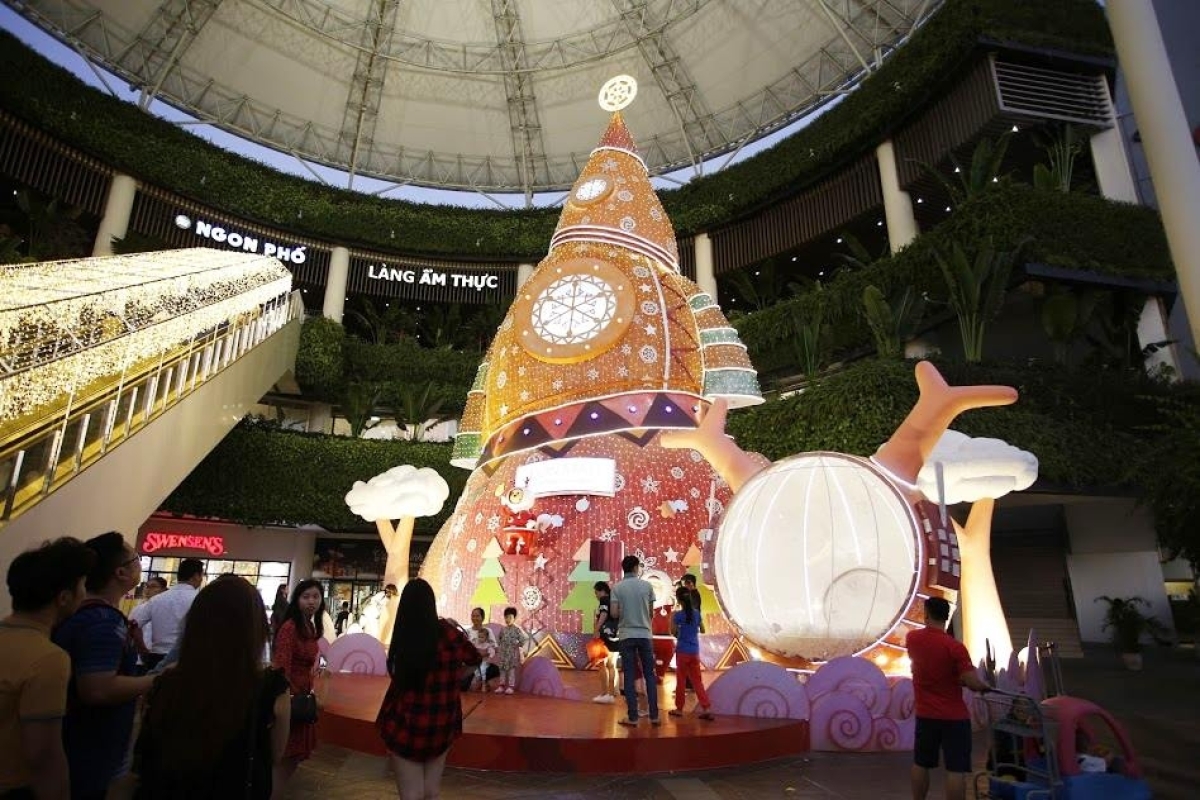 DECOR NOEL AEON MALL LONG BIÊN 2018