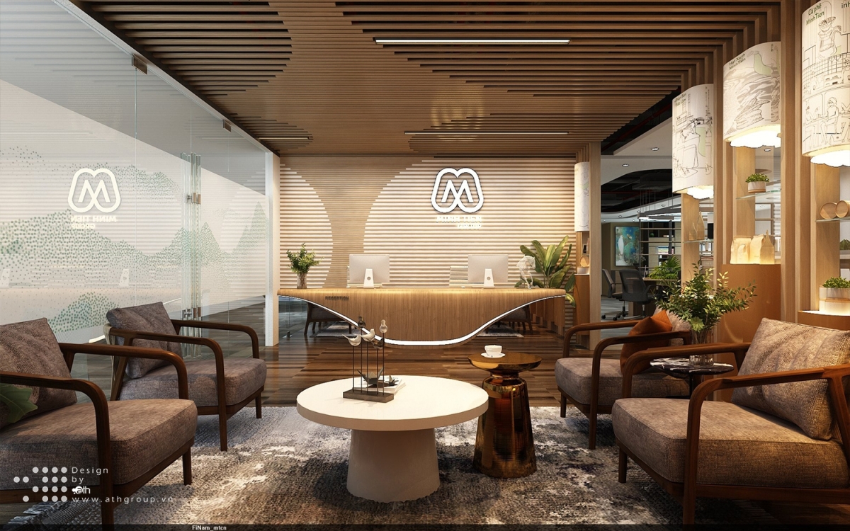 PHONG CÁCH MỞ TRONG THIẾT KẾ NỘI THẤT VĂN PHÒNG BẢO LÂM