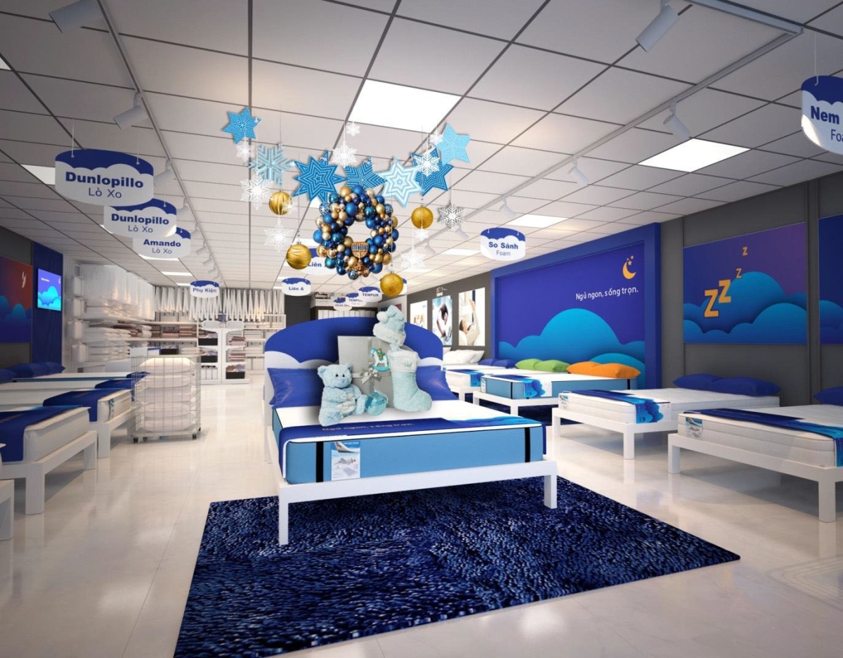 TRẢI NGHIỆM “GIẤC NGỦ VÀNG” TRONG SHOWROOM VUA NỆM